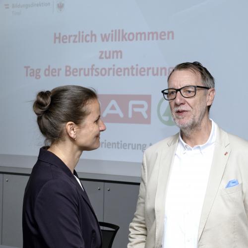 Bettina Ellinger und Klaus Schuchter