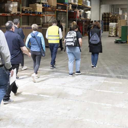 Führung in der SPAR Zentrale