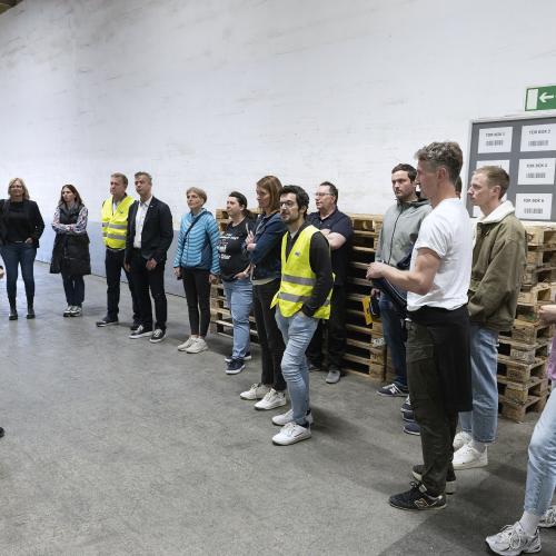 Führung in der SPAR Zentrale