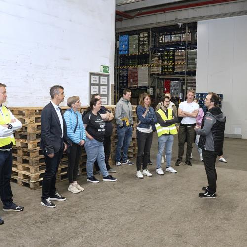 Führung in der SPAR Zentrale