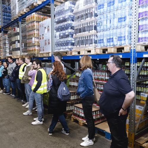 Führung in der SPAR Zentrale